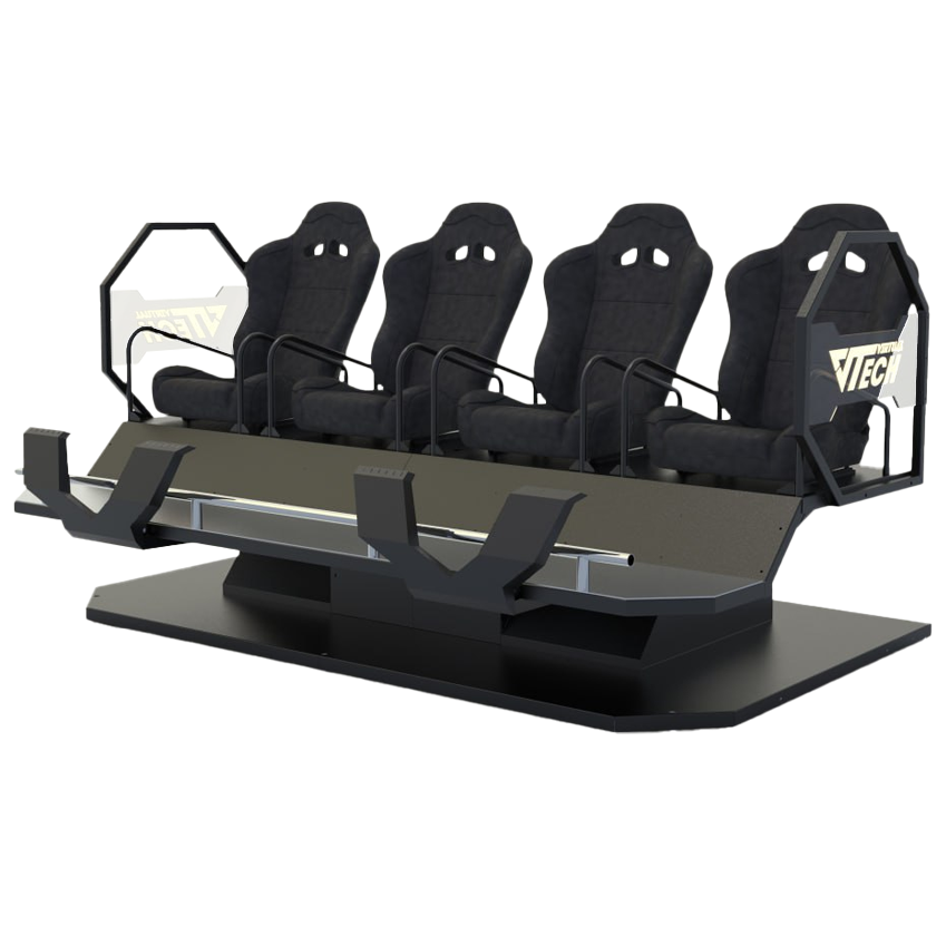 Sphere 4VR Чотирьохмісна динамічна платформа Симулятор американських Гірок