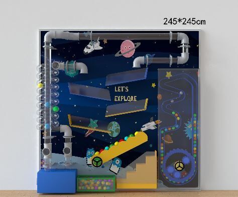 Бізі борд пневмо лабіринт 2,45 х 2,45 м