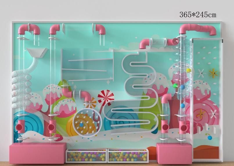 Бізі борд лабіринт для кульок 3,65 х 2,45 м