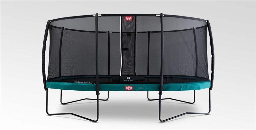 Батут BERG Grand Champion Regular 520 Green (30.99.15.90, 30.35.15.70) + захисна сітка Safety Net Deluxe (35.72.63.02)