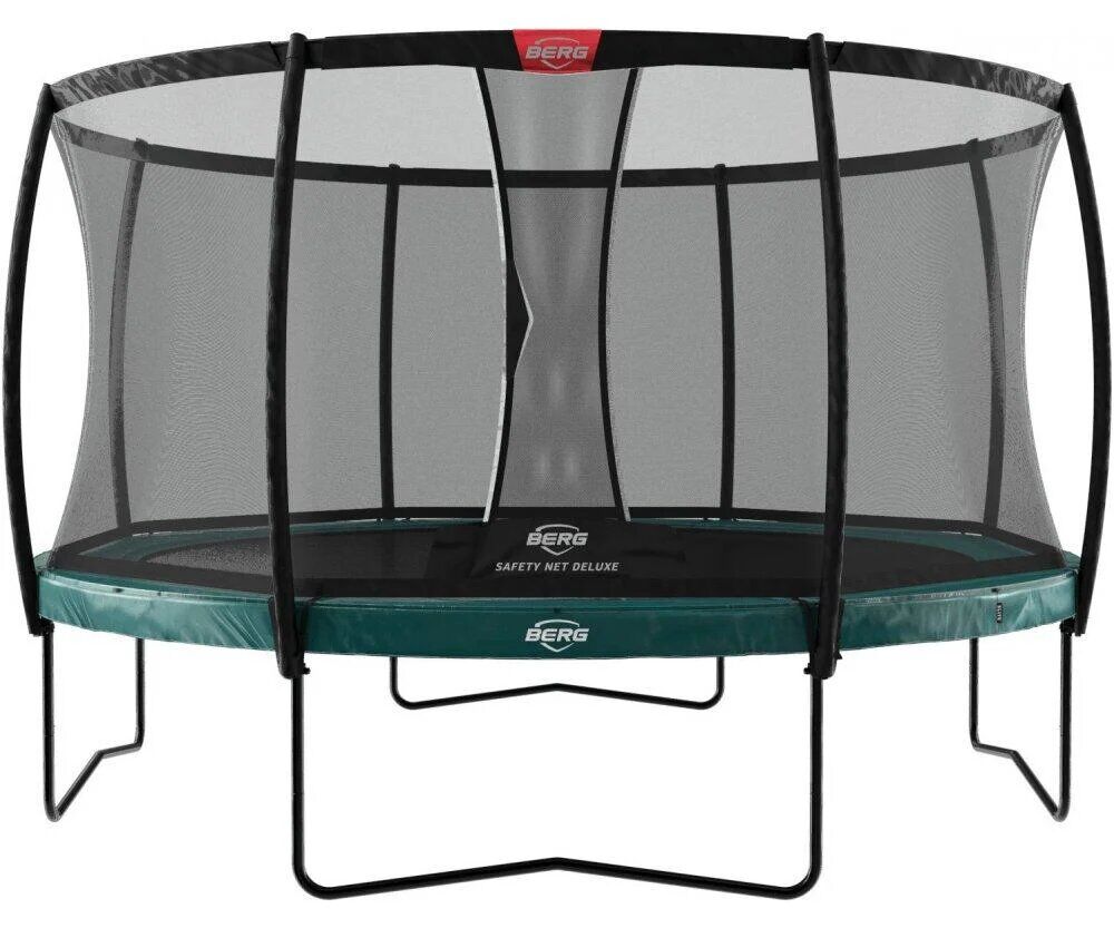 Батут BERG Champion Green 430 + захисна сітка Safety Net Deluxe 430 (35.44.27.01 +35.72.24.03 )