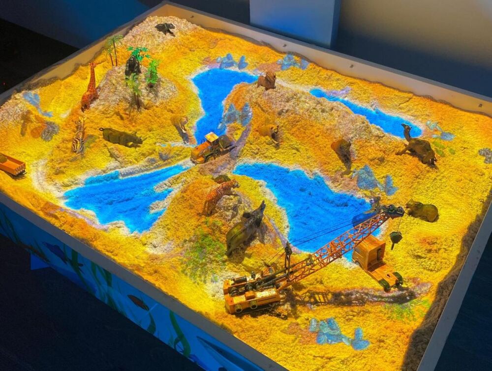 Інтерактивна пісочниця місто будівництво Intersens