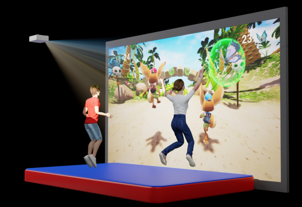 Інтерактивний батут Intersens