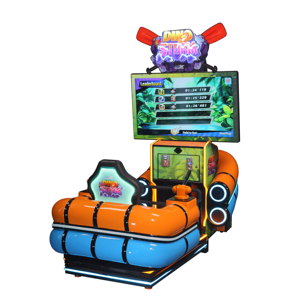 Dino Storm — інтерактивний аркадний симулятор рафтингу