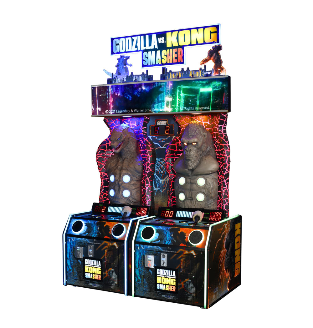 Godzilla vs. Kong Smasher — аркадна гра “удар по мішені”