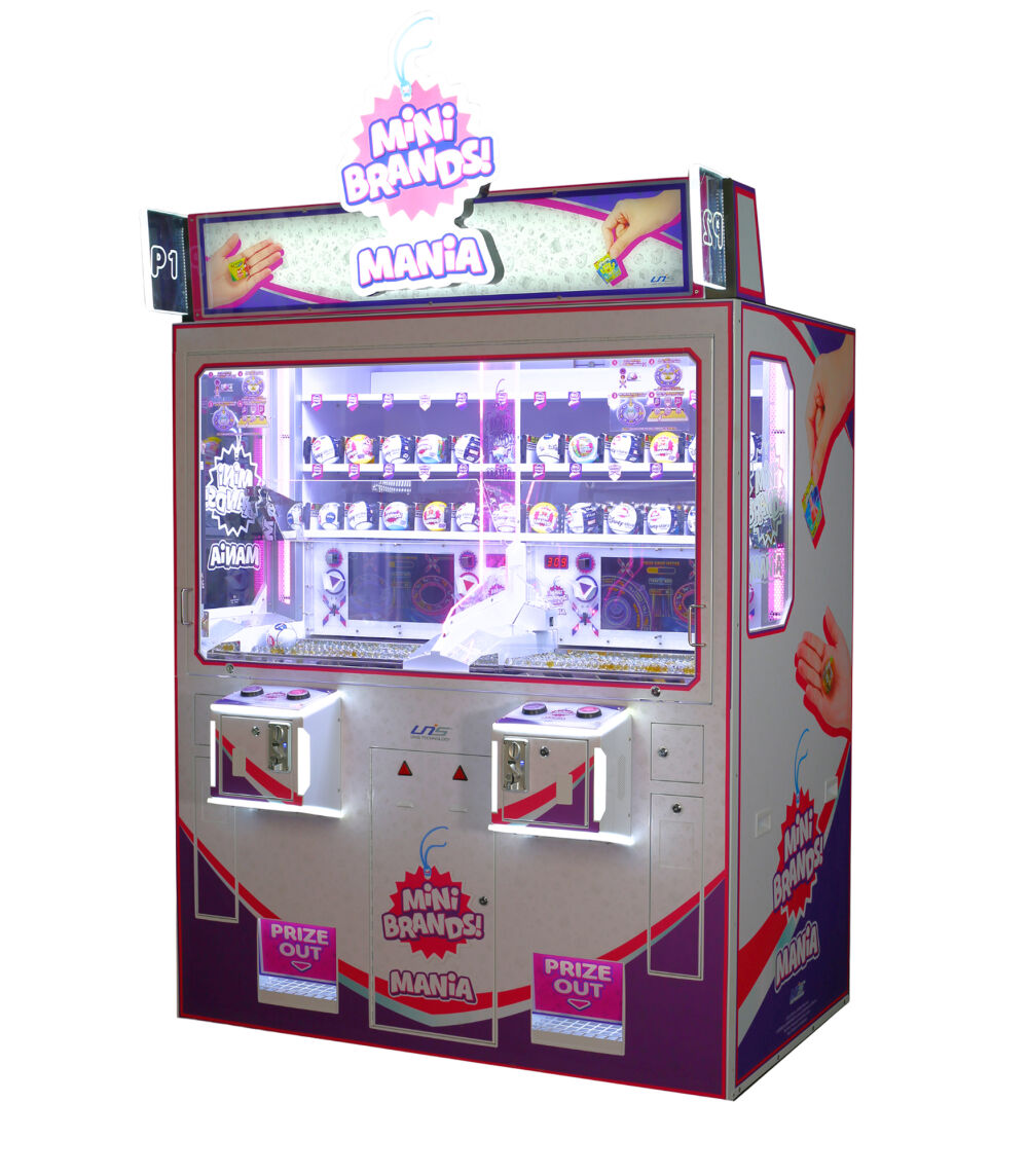 Mini Brands Mania — аркадна капсульна prize-гра