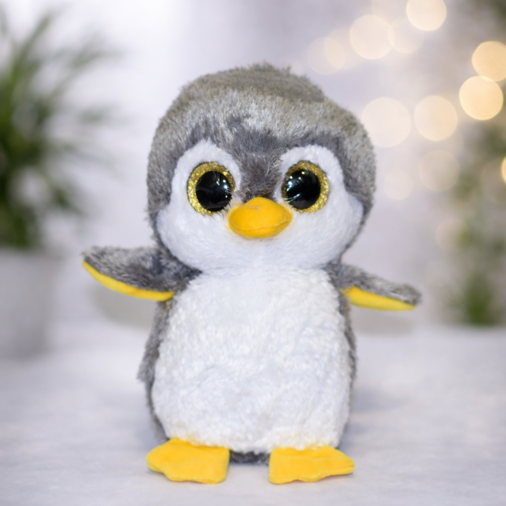 Сірий великоокий птах 8 дюймів