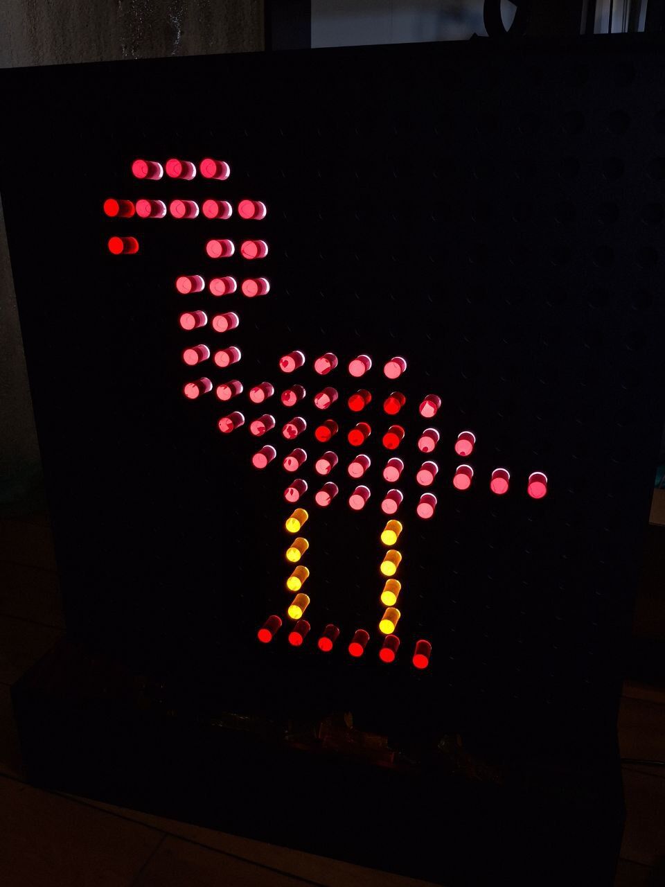 Піксельна LED дошка Pegboard 250х125 см
