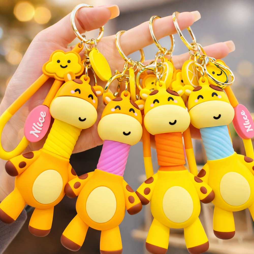 Брелок “Милий складаний жираф”