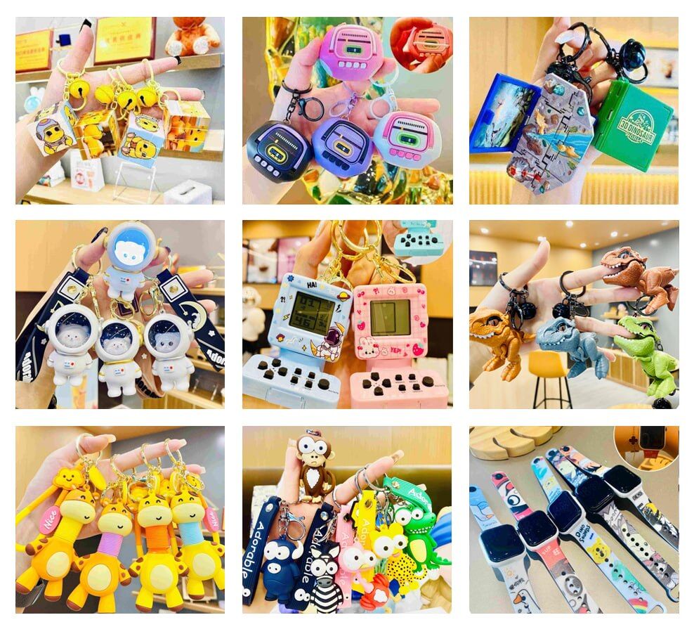 Брелки в асортименті