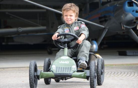 Веломобиль BERG Jeep Junior BFR — фото 5