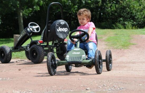 Веломобиль BERG Jeep Junior BFR — фото 9