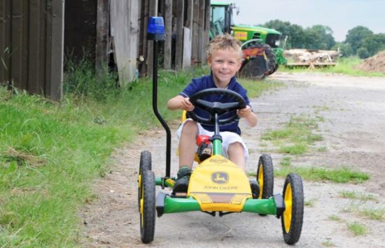 Веломобиль BERG Buddy John Deere BFR — фото 4
