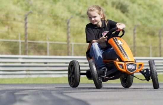 Веломобиль BERG Rally Orange BFR — фото 3