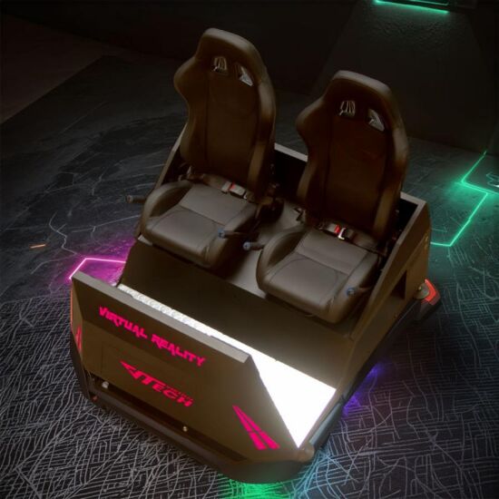 Sphere 2VR Двомісна Динамічна Платформа Симулятор Американських Гірок — фото 5