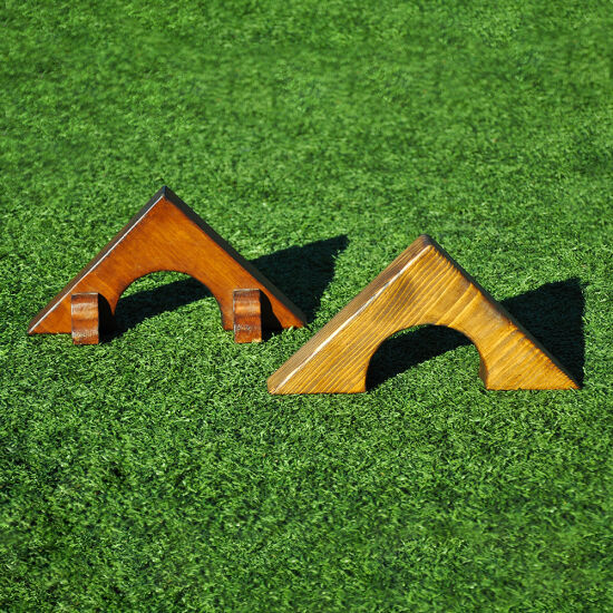 Перешкода для міні-гольфа трикутник з аркою 108 — фото 1