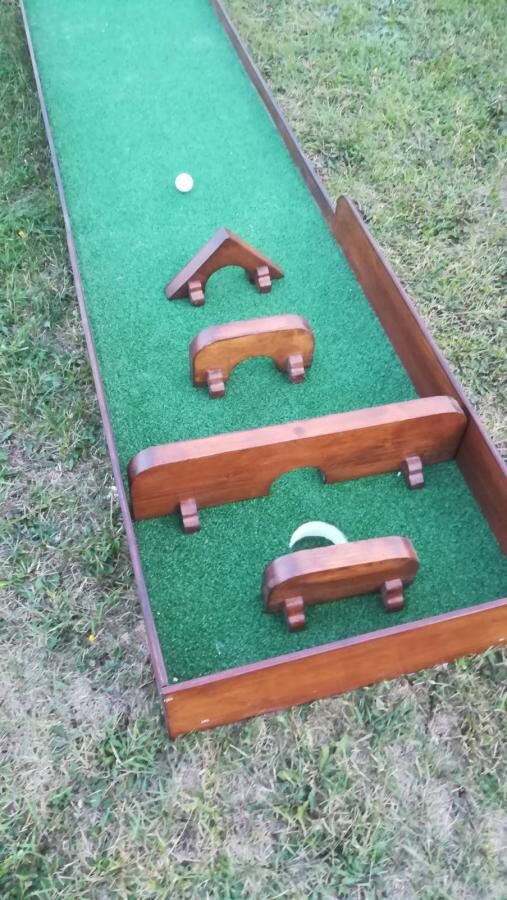 Перешкода для міні-гольфа трикутник з аркою 108 — фото 7