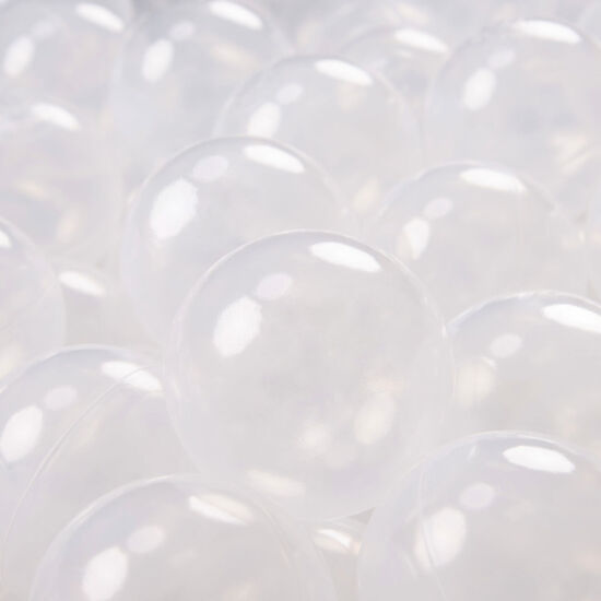 Кульки для сухих басейнів прозорі 8см — фото 1