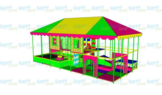 Лабіринт Веселка 7 х 4 х 3 м — фото 1