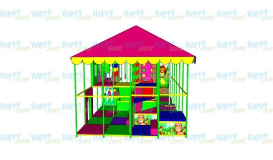 Лабіринт Веселка 7 х 4 х 3 м — фото 2