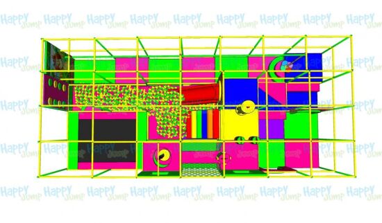 Лабіринт Веселка 7 х 4 х 3 м — фото 9
