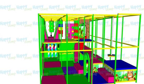 Лабіринт Веселка 7 х 4 х 3 м — фото 10