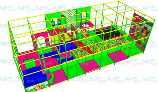 Лабіринт Веселка 7 х 4 х 3 м — фото 12