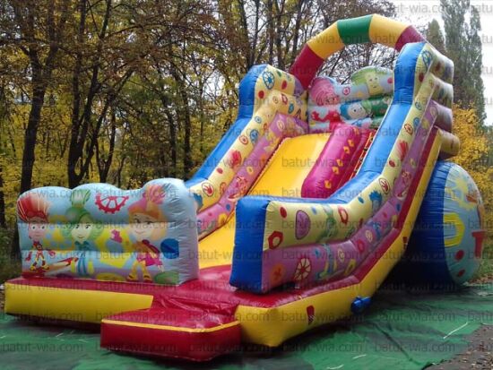 Надувна гірка Всезнайки — фото 1