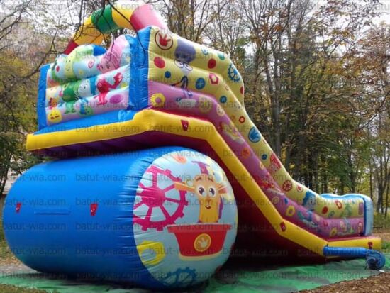 Надувна гірка Всезнайки — фото 5