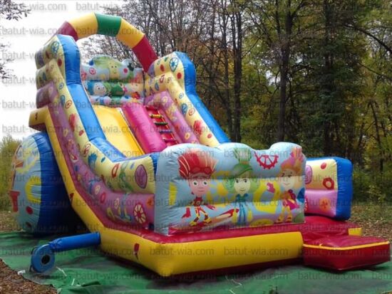 Надувна гірка Всезнайки — фото 7