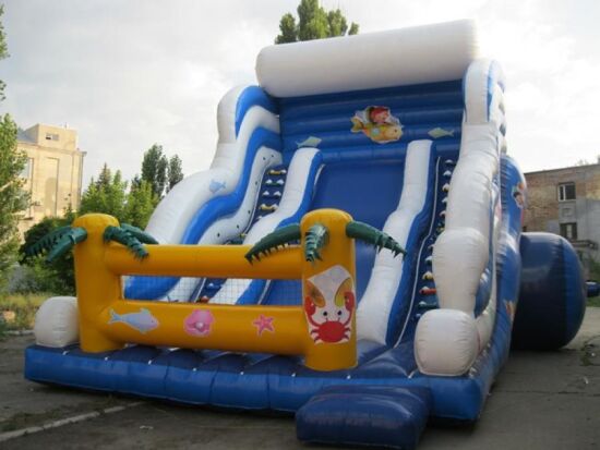 Надувна гірка Хвиля — фото 2