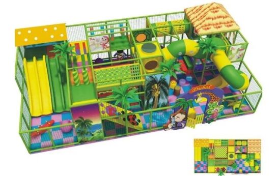 Дитячі ігрові кімнати, ігрові лабіринти 12х8х3м — фото 1