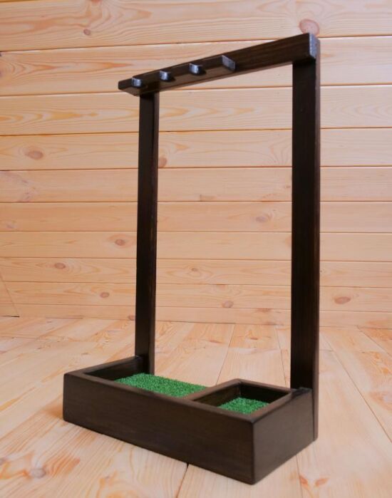 Подставка под клюшки и мячи для гольфа — фото 6