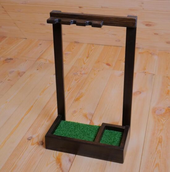 Подставка под клюшки и мячи для гольфа — фото 8