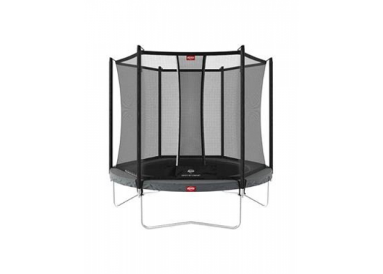 Батут BERG Favorit Regular 200 Grey + Safety Net Comfort — фото 1