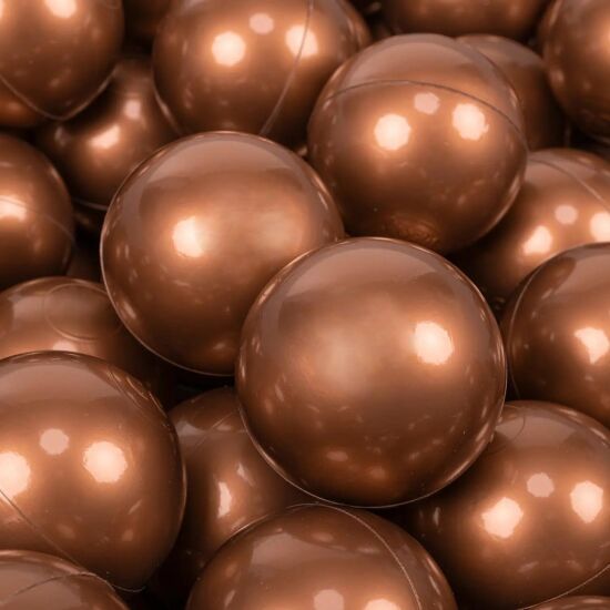 Кульки для сухих басейнів бронзові 8см — фото 1