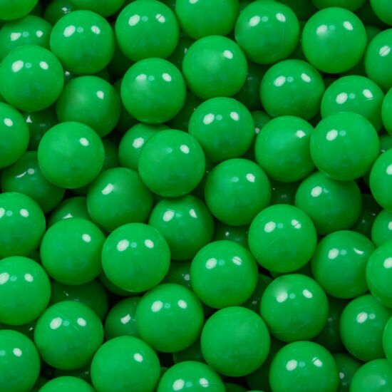 Кульки для сухих басейнів зелені 8см — фото 2
