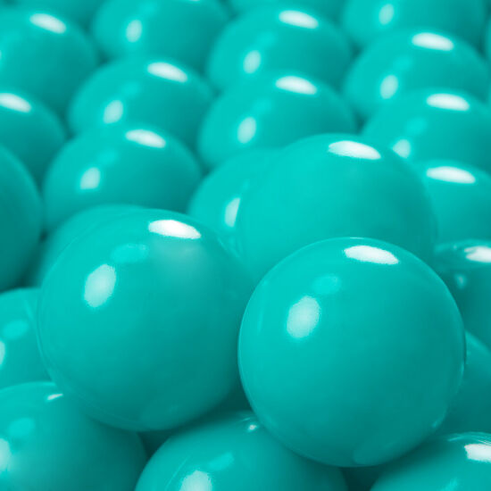 Кульки для сухих басейнів бірюзові 8см — фото 1