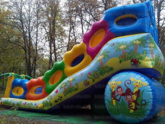 Надувна гірка Левеня — фото 4