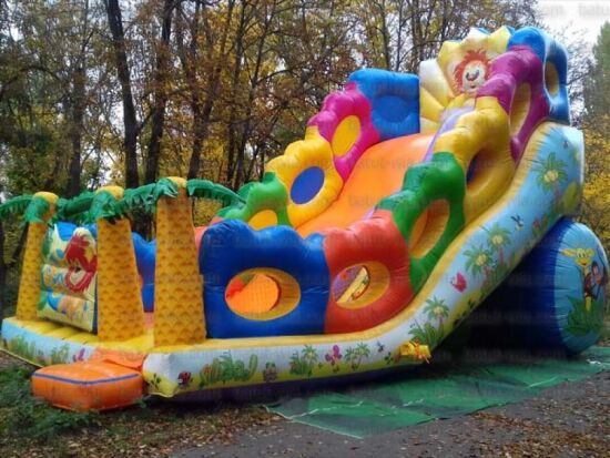 Надувна гірка Левеня — фото 5