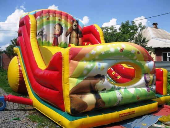 Надувна гірка Ведмідь — фото 1