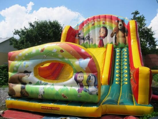 Надувна гірка Ведмідь — фото 2