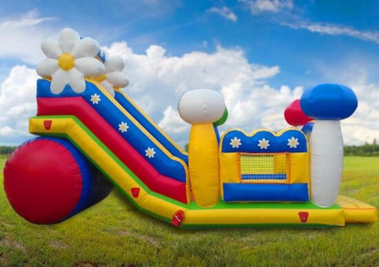 Надувная горка Ромашка — фото 4