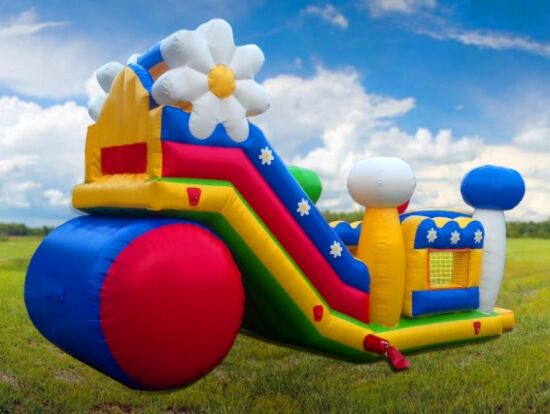Надувная горка Ромашка — фото 5
