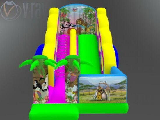 Надувна гірка Сафарі — фото 2
