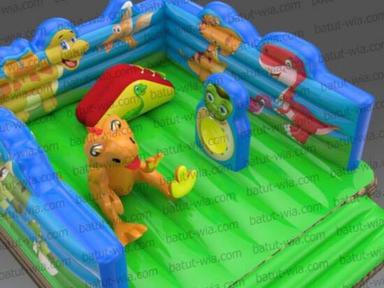 Надувной батут Дино — фото 6