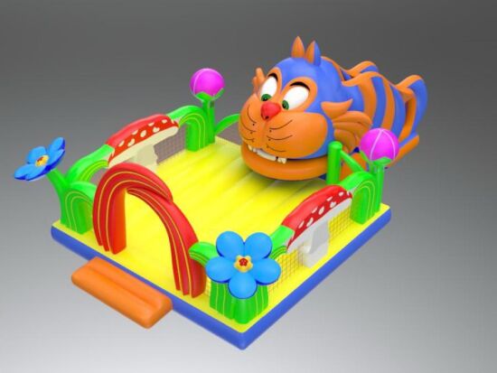 Надувний батут Чеширський кіт — фото 3