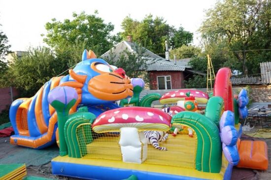 Надувний батут Чеширський кіт — фото 4