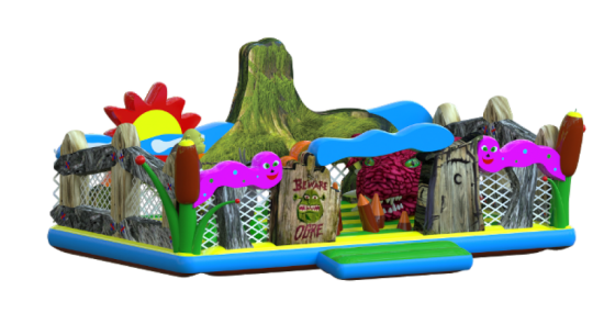 Надувний батут Шрек — фото 5