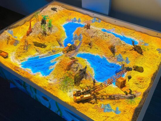 Інтерактивна пісочниця місто будівництво Intersens — фото 1